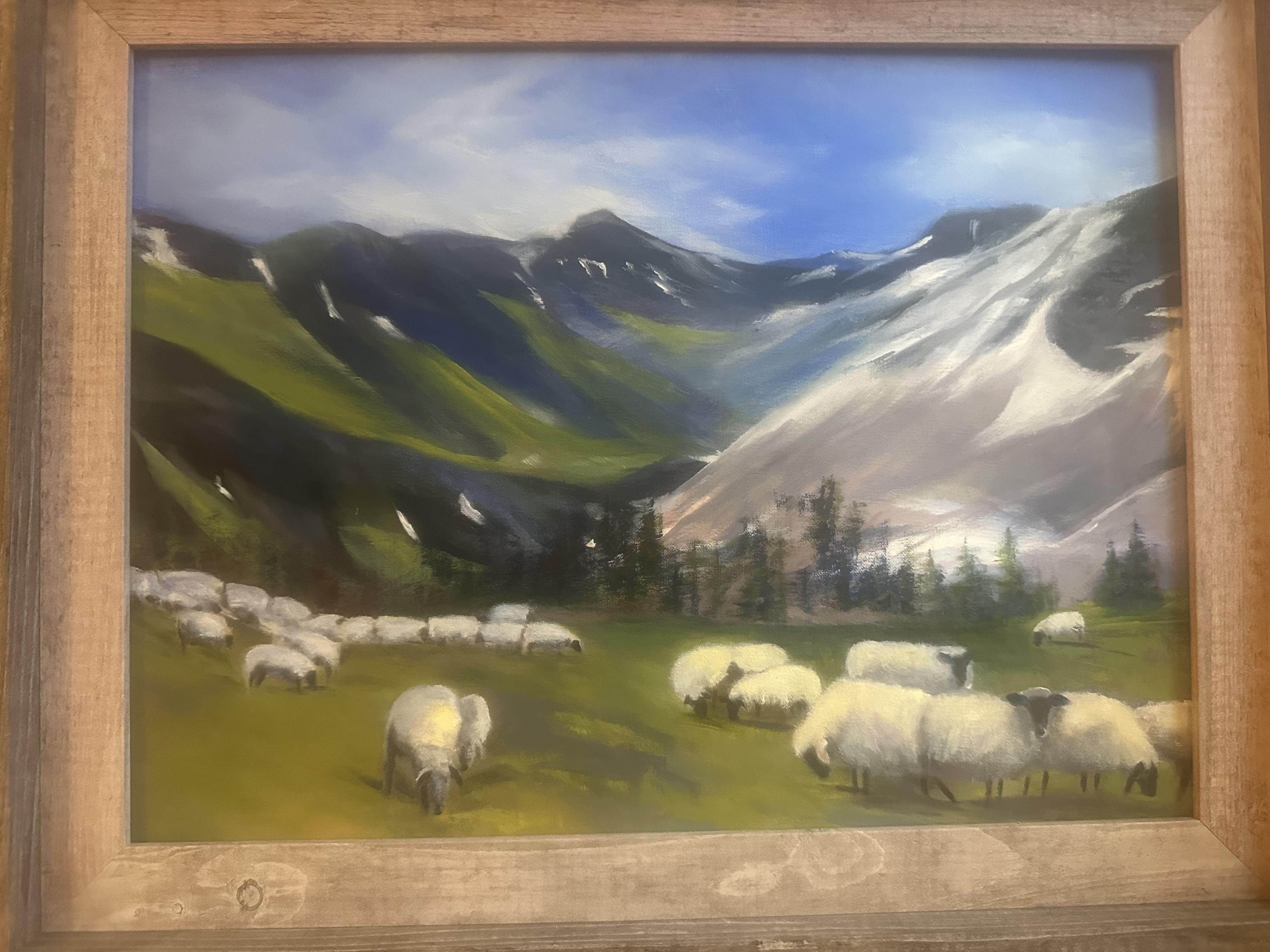 Sheep in the Valley
