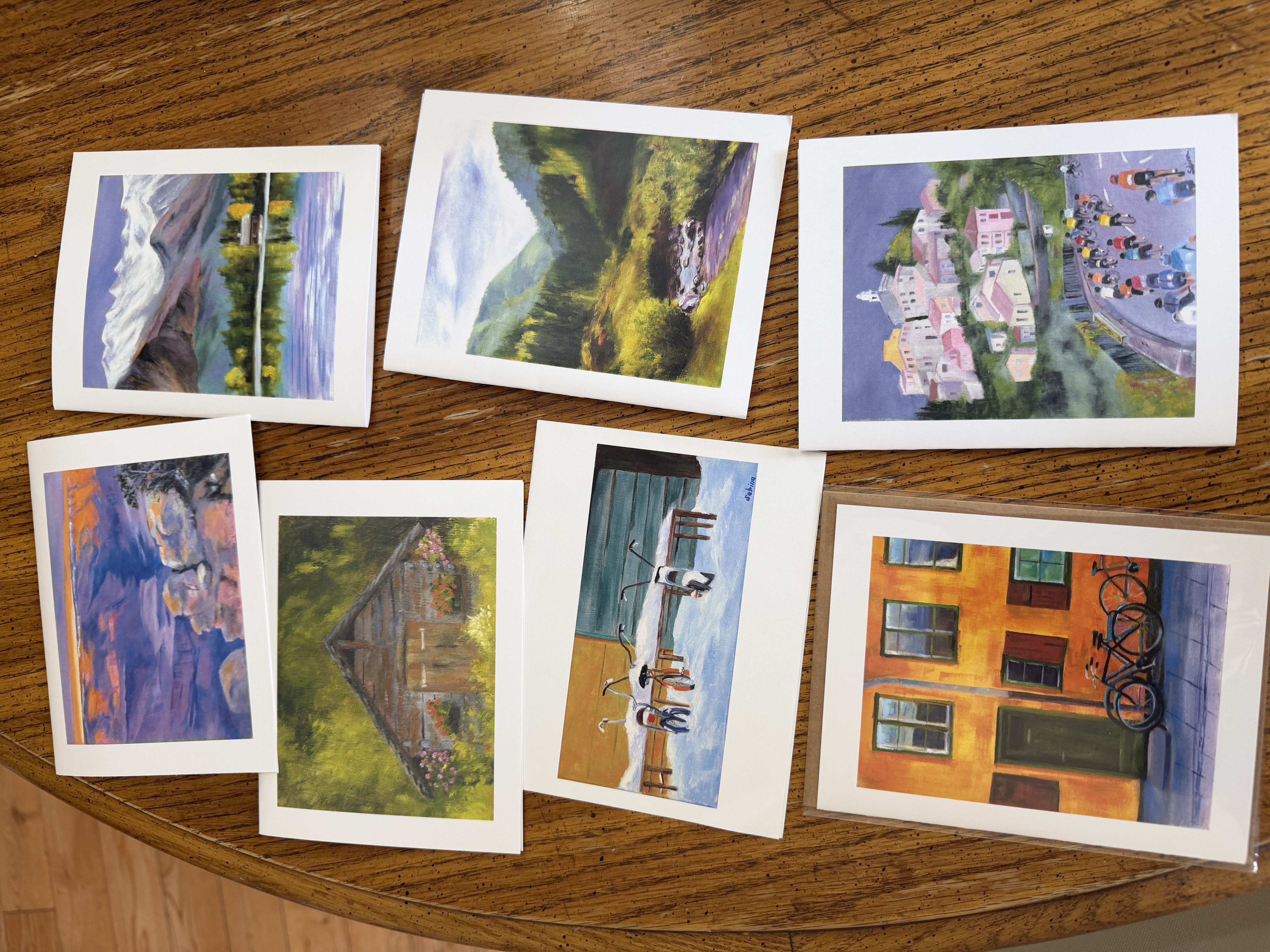 Greeting cards collection